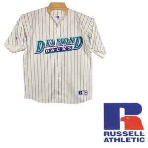 Vtg Russell Athletic Arizona Diamond Backs Baseball Jersey Mens‎ XXL Made In USA